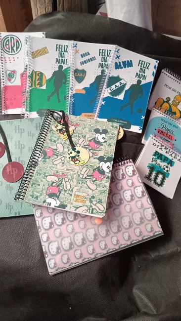 Cuadernos,anotadores,libretas