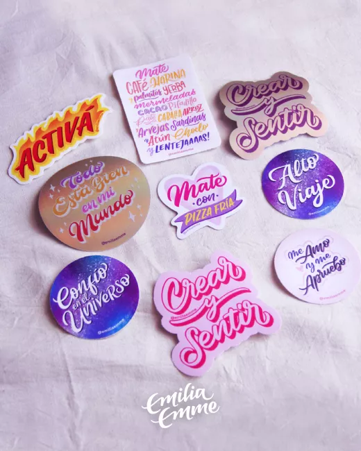 Emilia Emme Stickers
