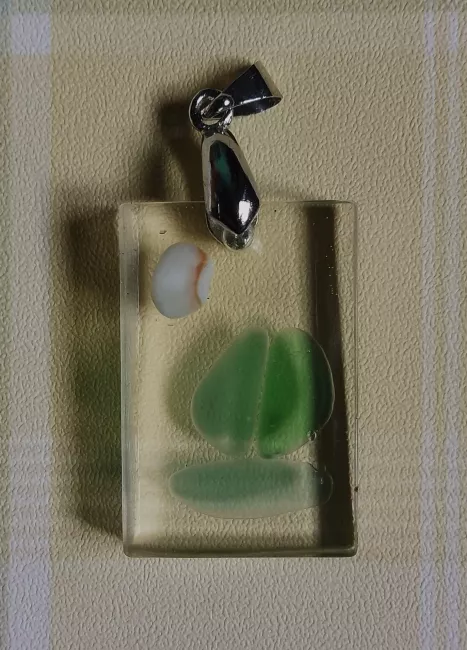 DIJE/ Vidrios marinos/ Caracola