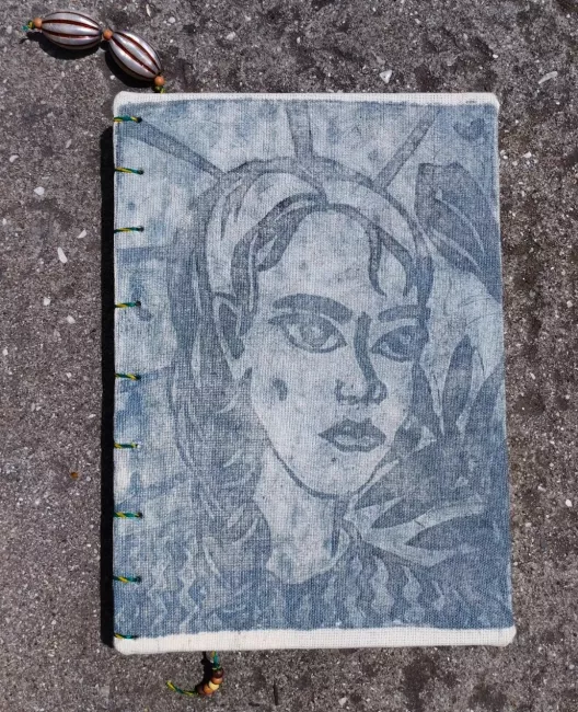 A5 collagraph