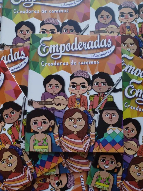 Empoderadas Libro para colorear con las mujeres y disidencias de latinoamerica