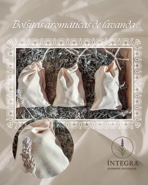 Bolsitas aromáticas de lavanda 