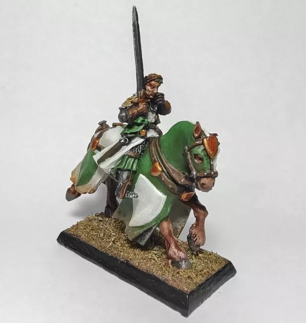 Caballero medieval verde