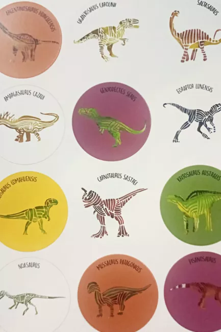 Stickers dinos